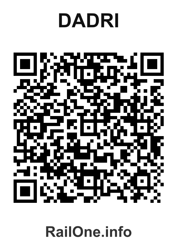 RailOne QR Code for Dadri station