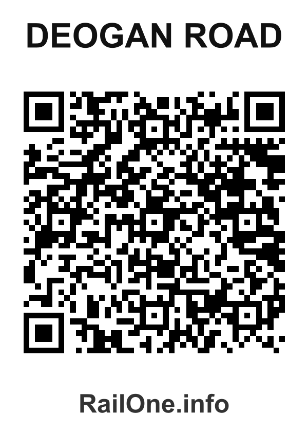 RailOne QR Code for Deogan Road station