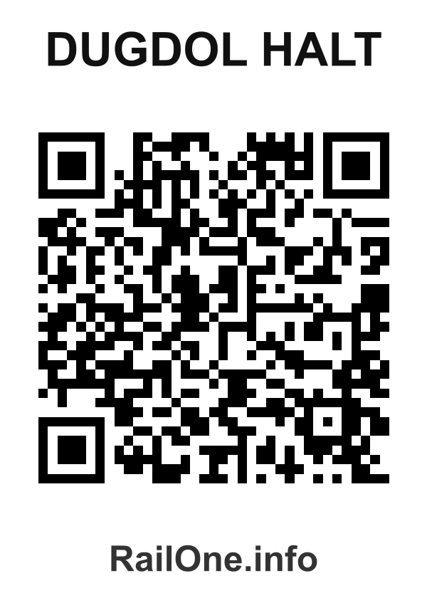 RailOne QR Code for Dugdol Halt station