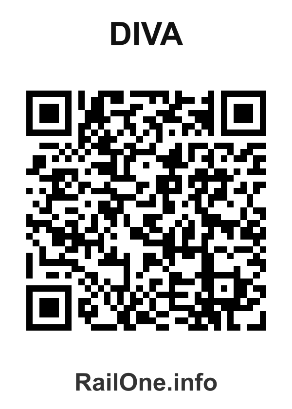 RailOne QR Code for Diva station