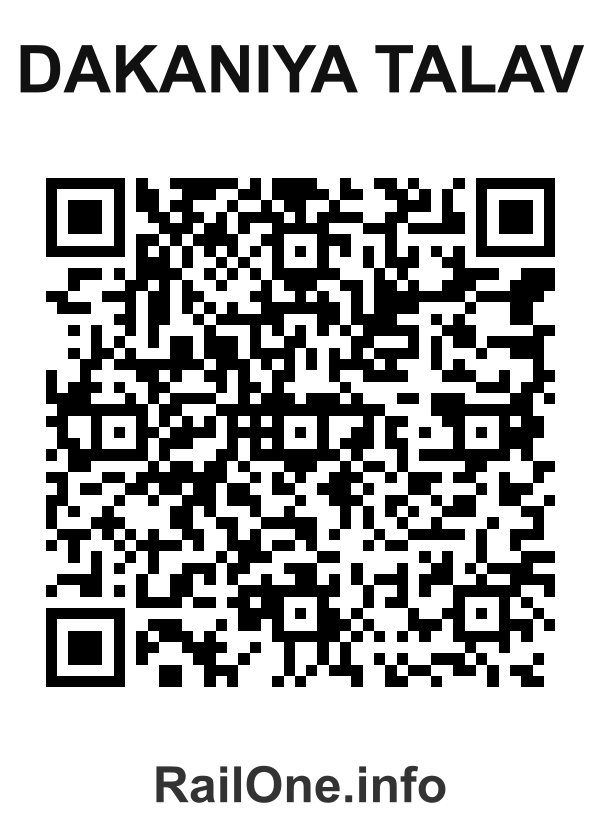 RailOne QR Code for Dakaniya Talav station