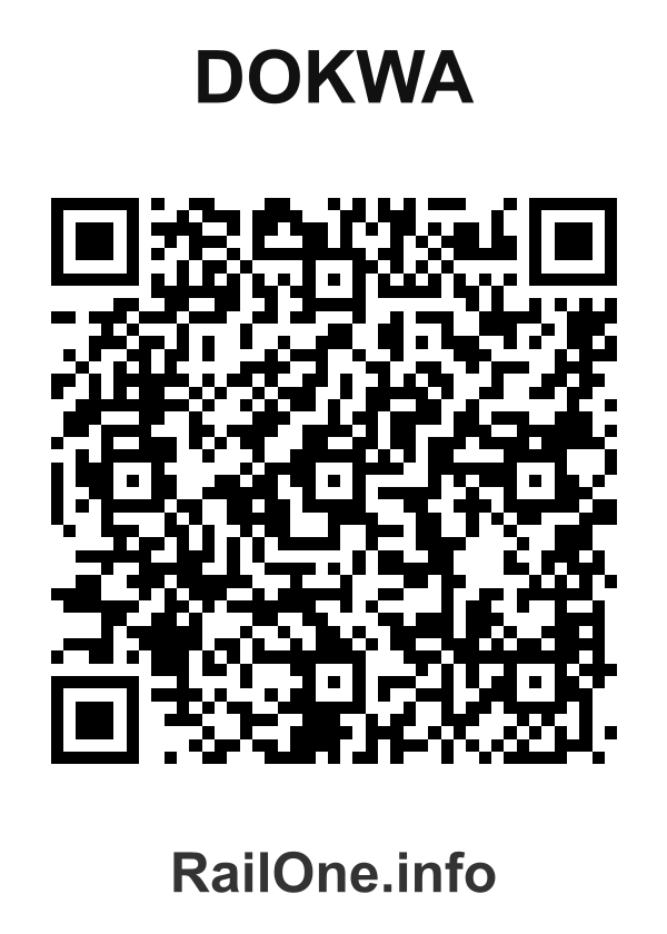 RailOne QR Code for Dokwa station