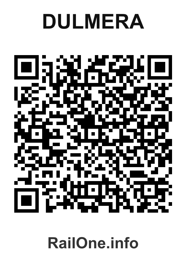 RailOne QR Code for Dulmera station