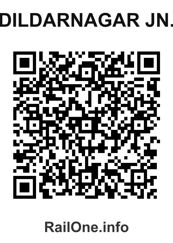 RailOne QR Code for Dildarnagar Jn. station