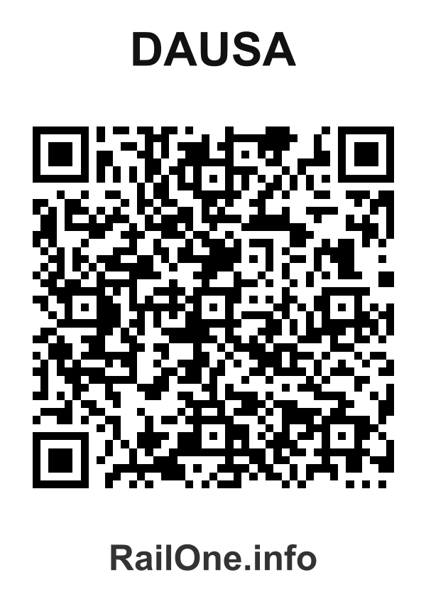 RailOne QR Code for Dausa station