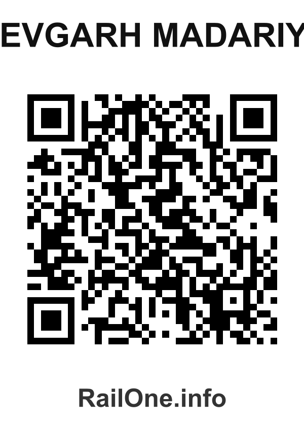 RailOne QR Code for Devgarh Madariya station