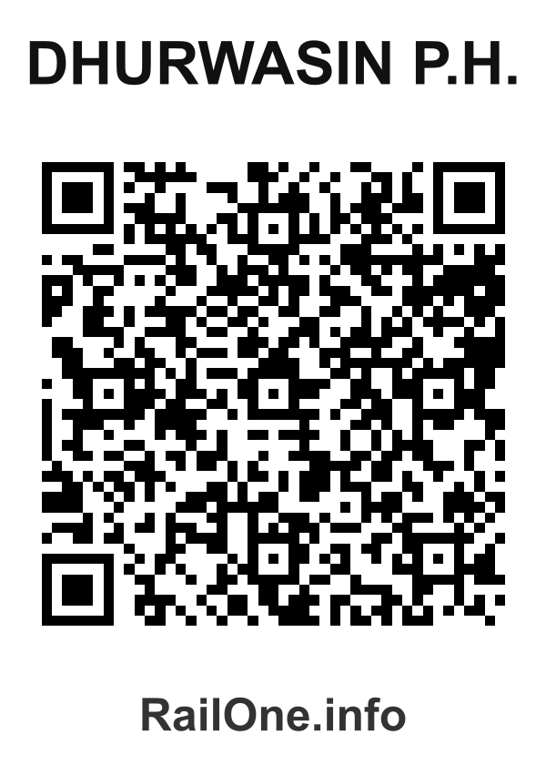 RailOne QR Code for Dhurwasin P.h. station