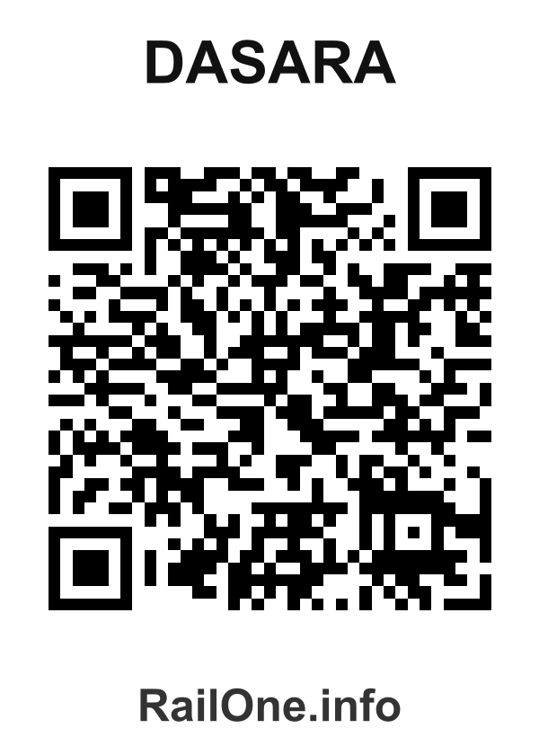 RailOne QR Code for Dasara station