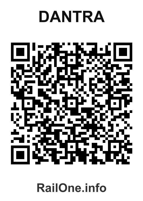RailOne QR Code for Dantra station