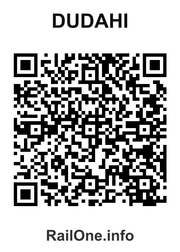 RailOne QR Code for Dudahi station