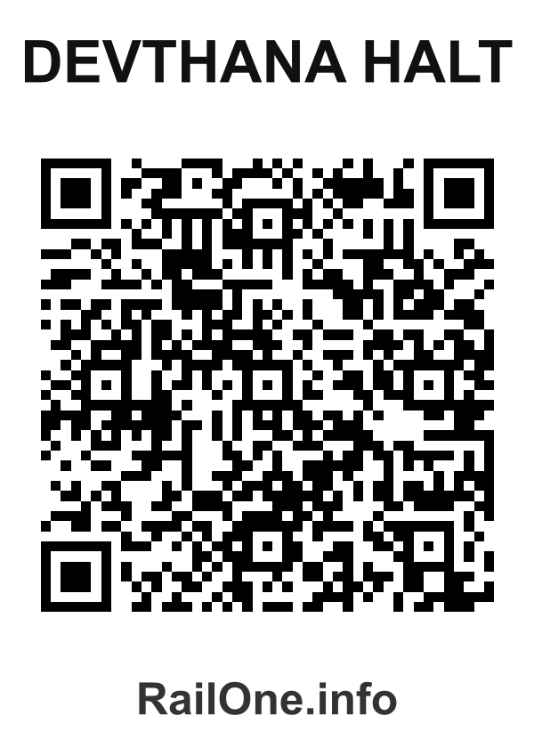 RailOne QR Code for Devthana Halt station