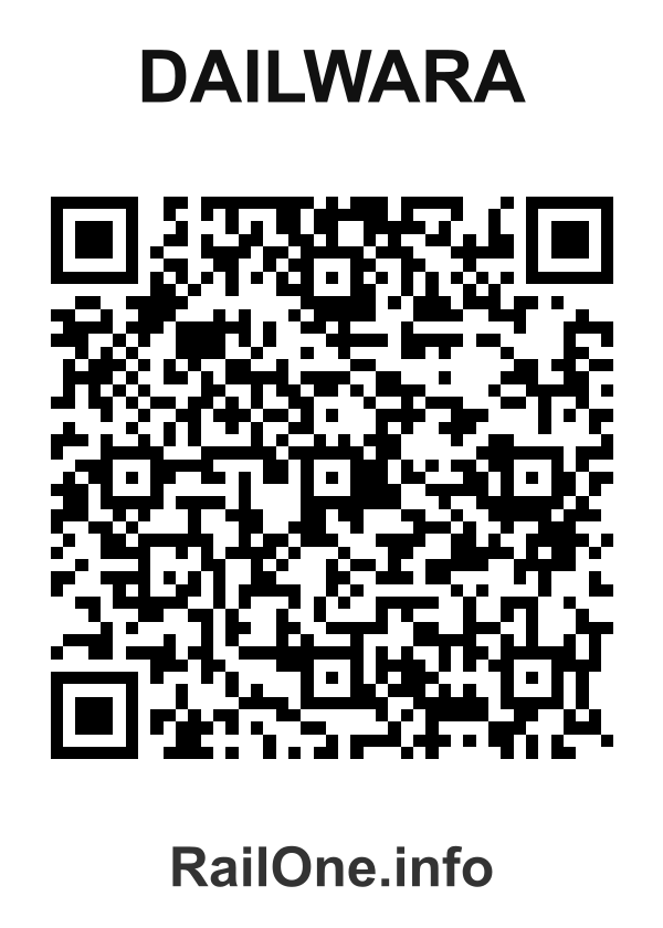RailOne QR Code for Dailwara station