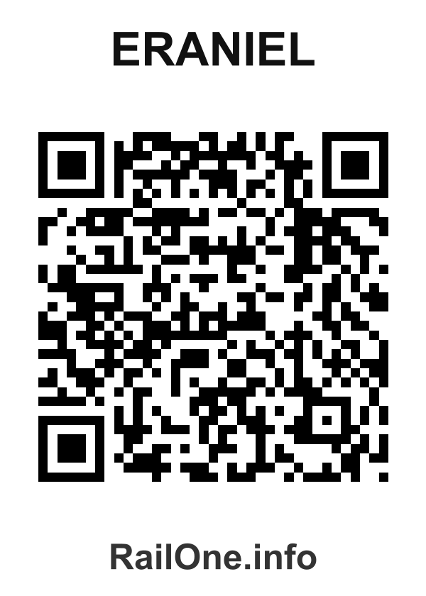 RailOne QR Code for Eraniel station