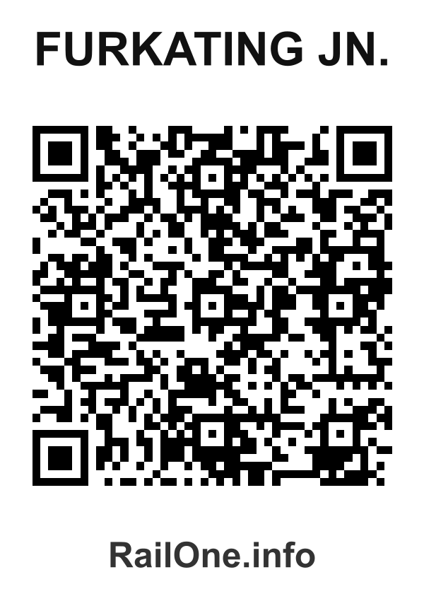 RailOne QR Code for Furkating Jn. station