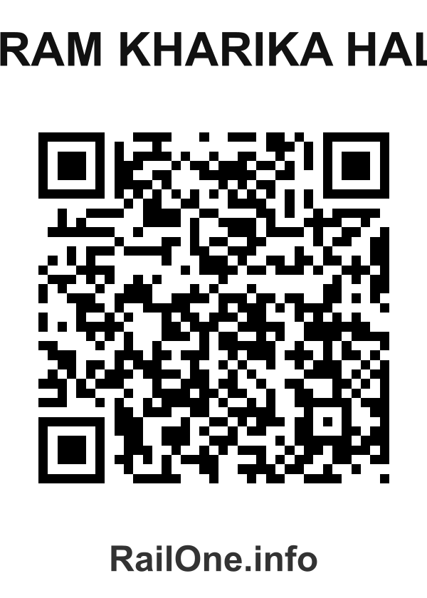 RailOne QR Code for Gram Kharika Halt station