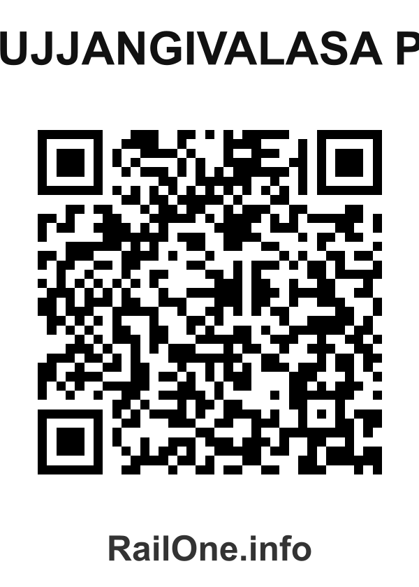 RailOne QR Code for Gujjangivalasa Ph station