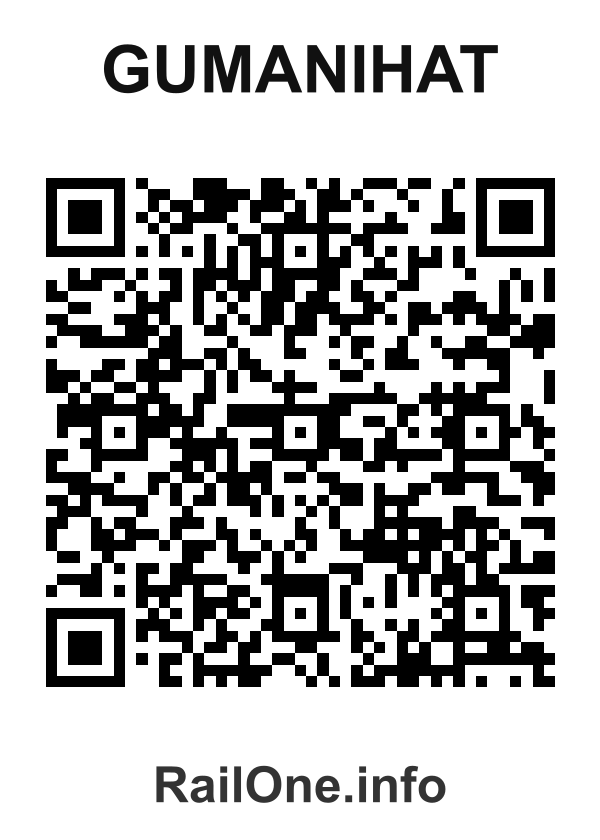 RailOne QR Code for Gumanihat station