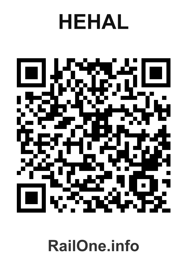 RailOne QR Code for Hehal station