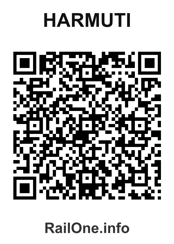 RailOne QR Code for Harmuti station