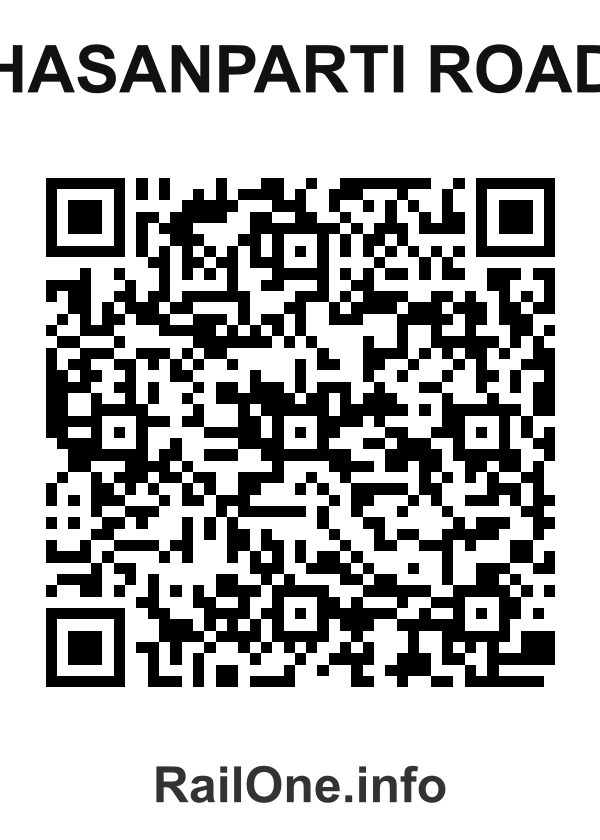 RailOne QR Code for Hasanparti Road station