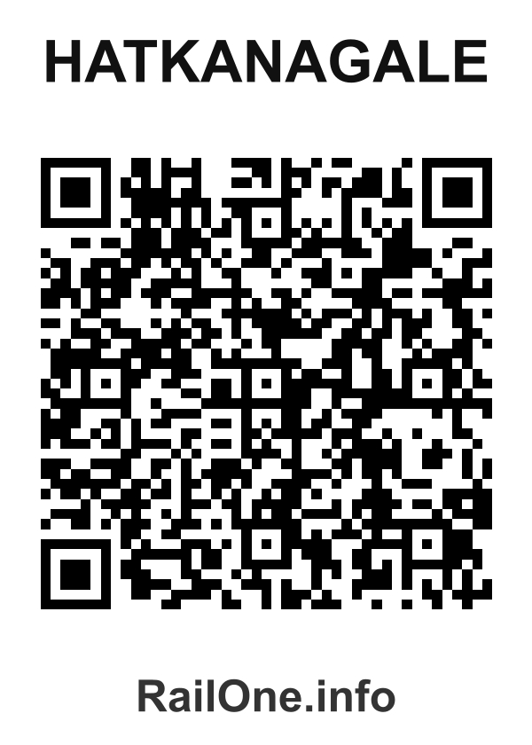 RailOne QR Code for Hatkanagale station