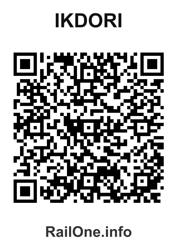RailOne QR Code for Ikdori station