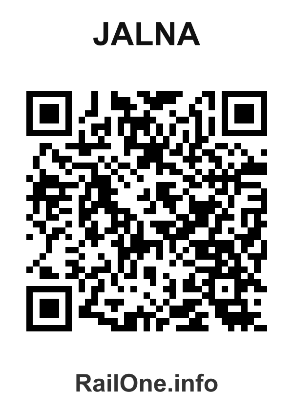 RailOne QR Code for Jalna station
