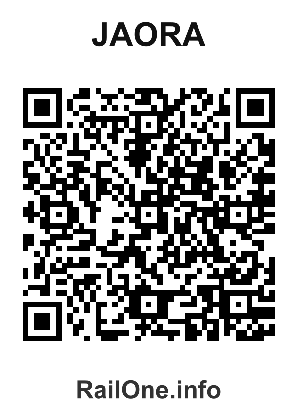 RailOne QR Code for Jaora station