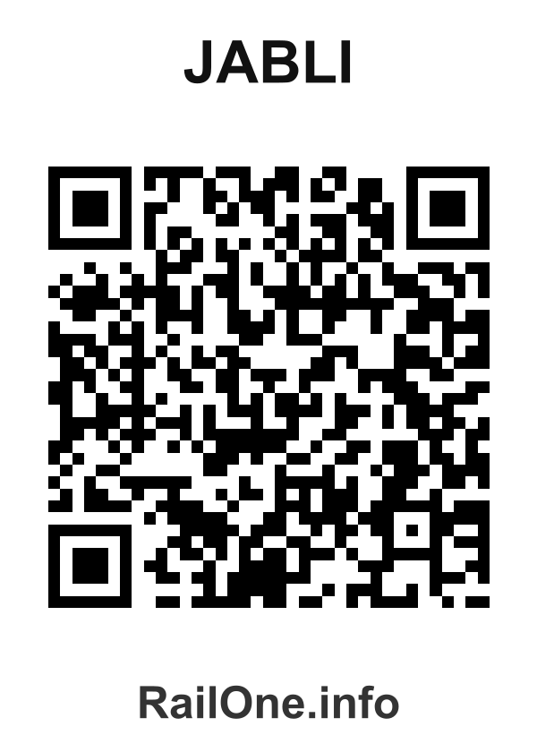 RailOne QR Code for Jabli station