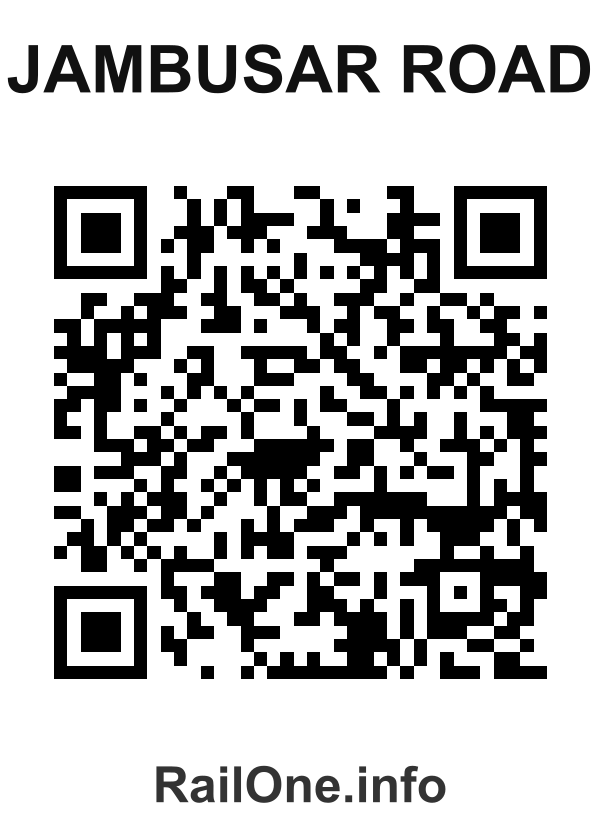 RailOne QR Code for Jambusar Road station