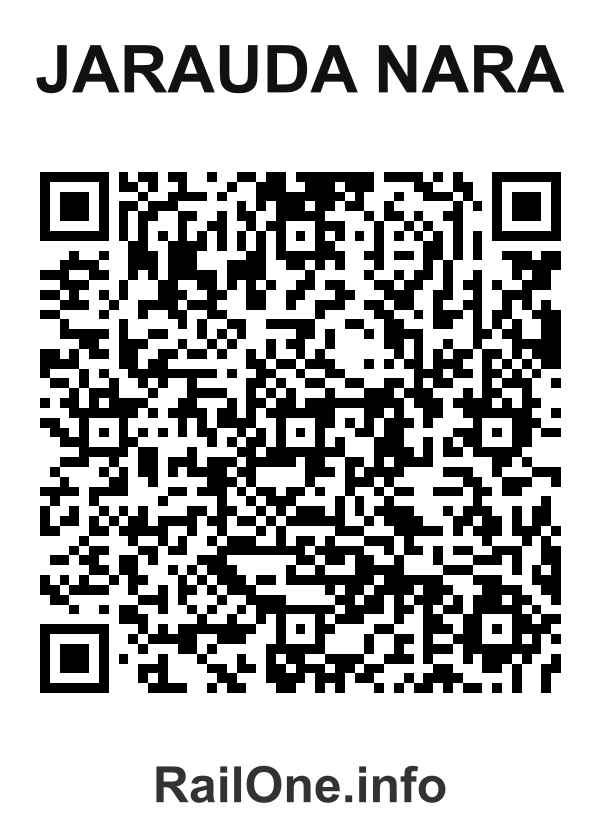 RailOne QR Code for Jarauda Nara station
