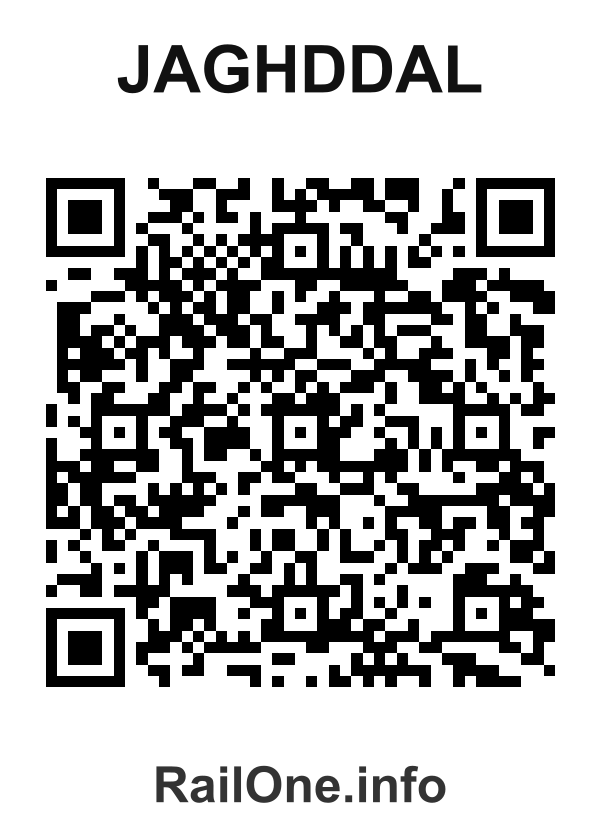 RailOne QR Code for Jaghddal station