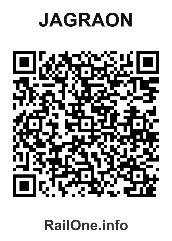 RailOne QR Code for Jagraon station