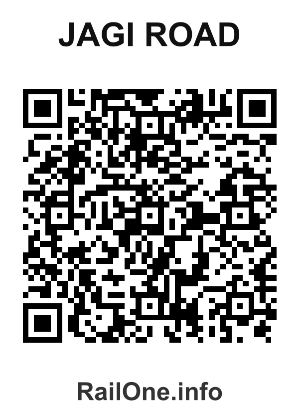 RailOne QR Code for Jagi Road station