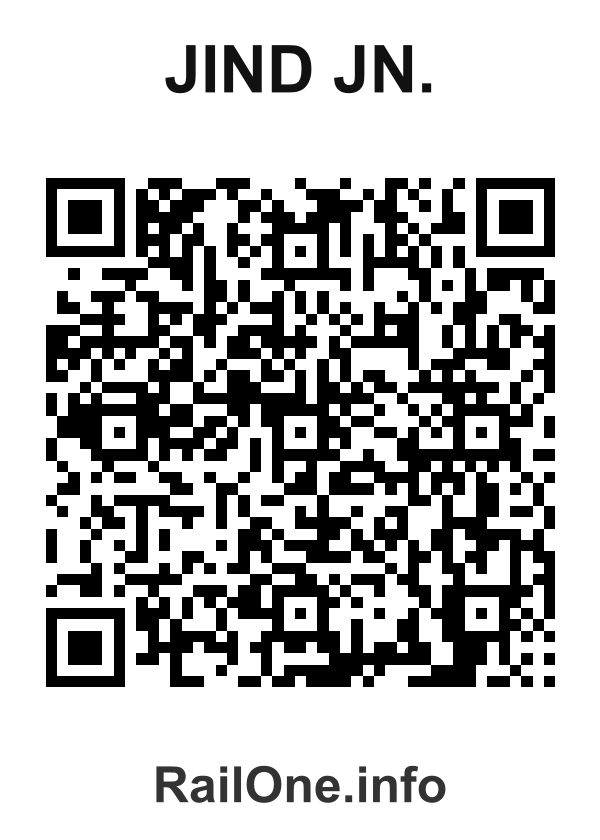RailOne QR Code for Jind Jn. station