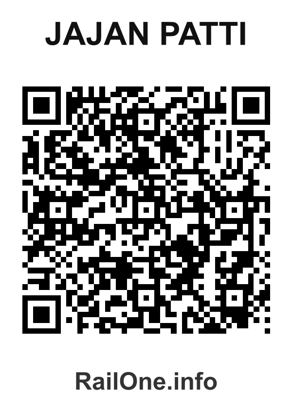 RailOne QR Code for Jajan Patti station