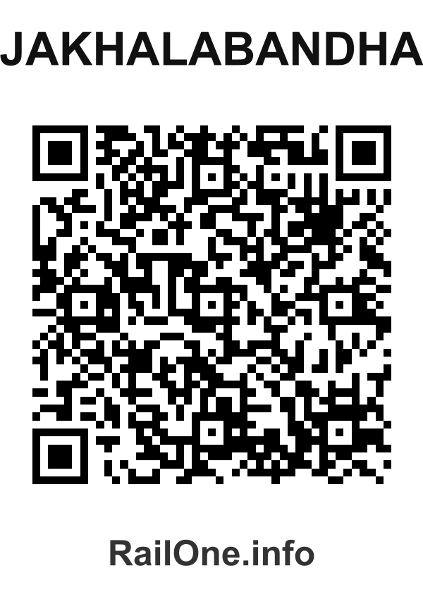 RailOne QR Code for Jakhalabandha station