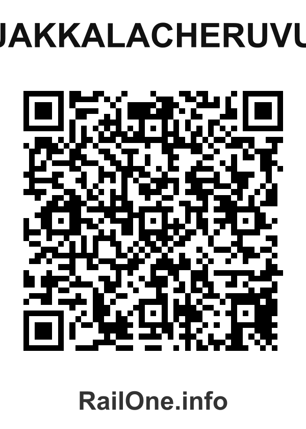 RailOne QR Code for Jakkalacheruvu station