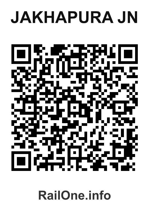 RailOne QR Code for Jakhapura Jn station