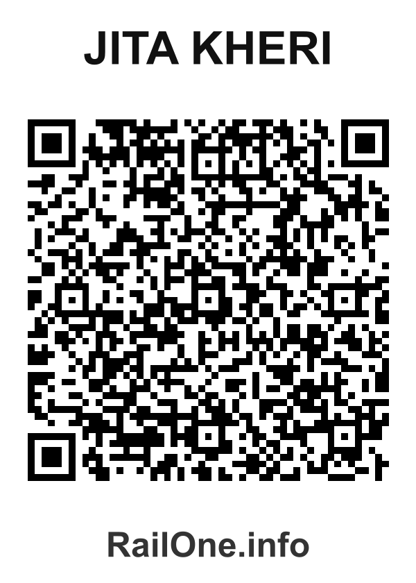 RailOne QR Code for Jita Kheri station
