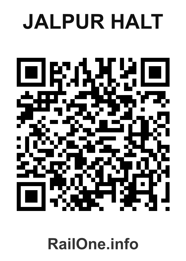 RailOne QR Code for Jalpur Halt station
