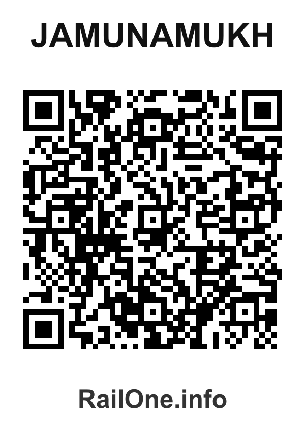 RailOne QR Code for Jamunamukh station