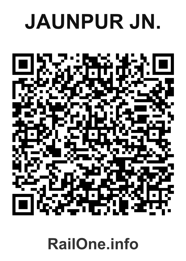 RailOne QR Code for Jaunpur Jn. station
