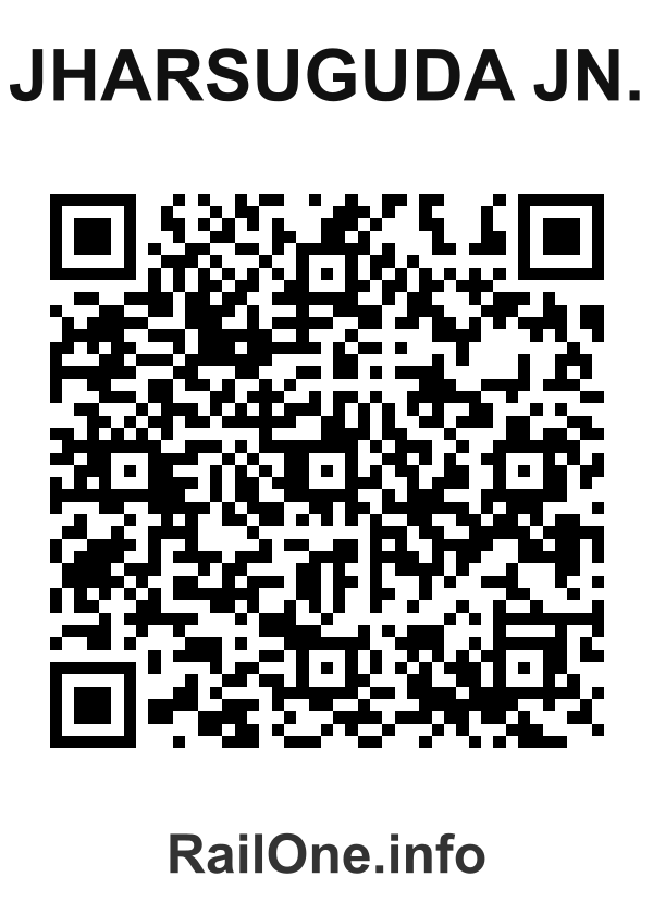RailOne QR Code for Jharsuguda Jn. station