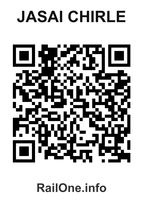 RailOne QR Code for Jasai Chirle station