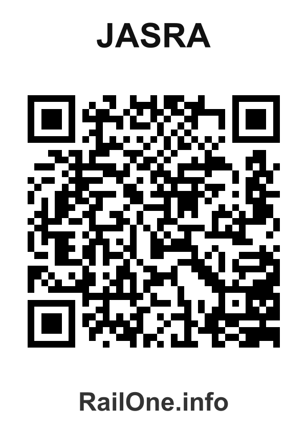 RailOne QR Code for Jasra station