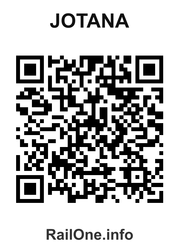 RailOne QR Code for Jotana station