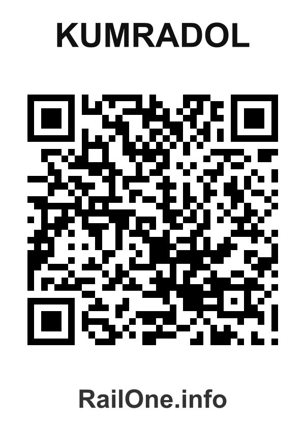RailOne QR Code for Kumradol station