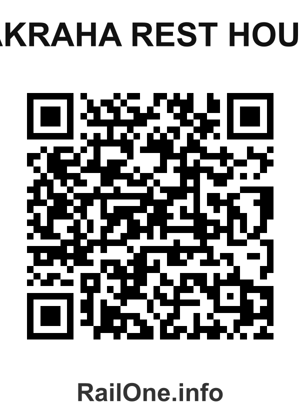 RailOne QR Code for Kakraha Rest House station