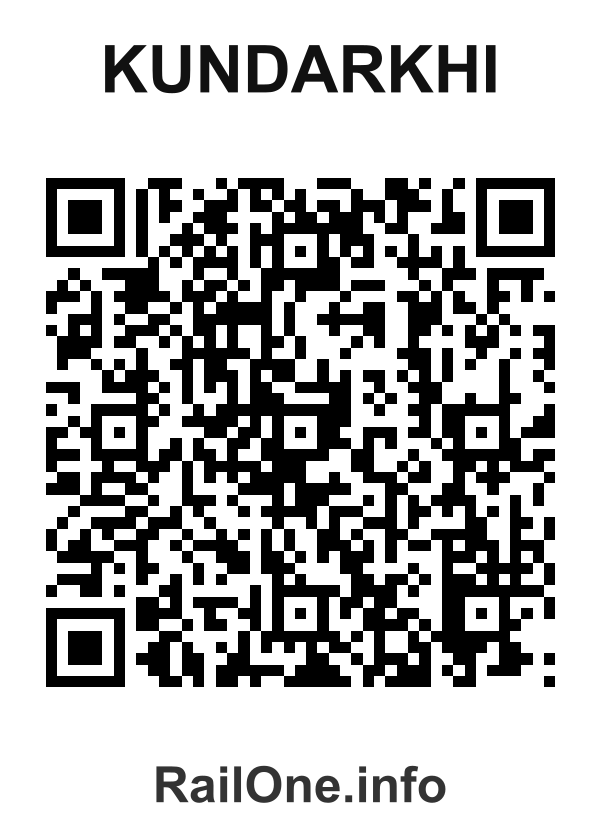 RailOne QR Code for Kundarkhi station